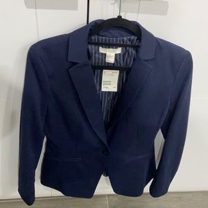 Navy blue blazer